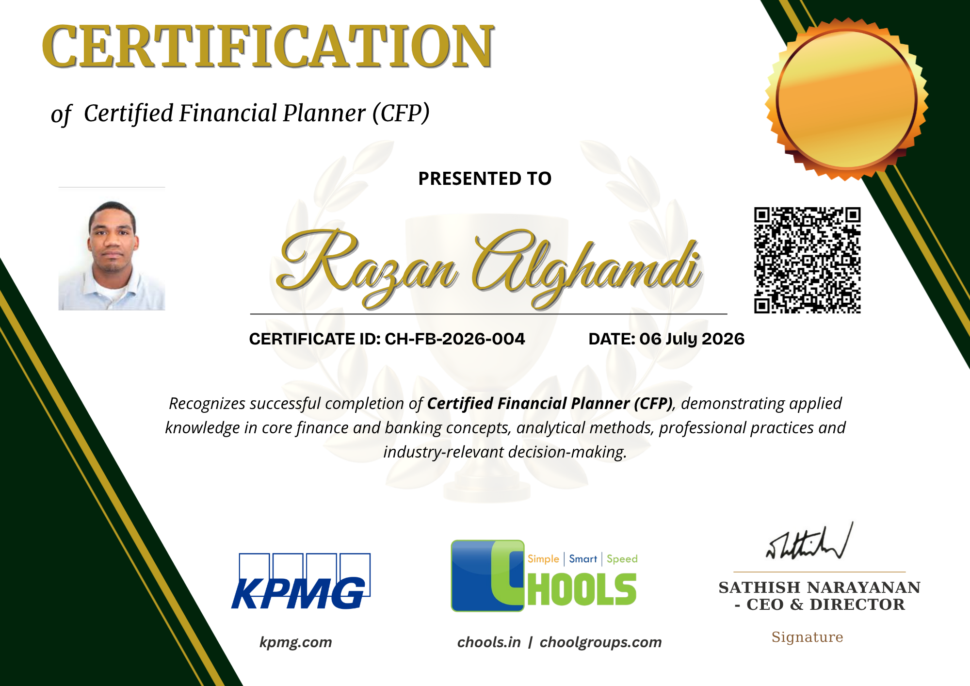 Certified Financial Planner (CFP)